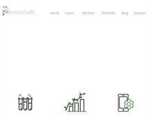 Tablet Screenshot of beanstalkwebsolutions.com